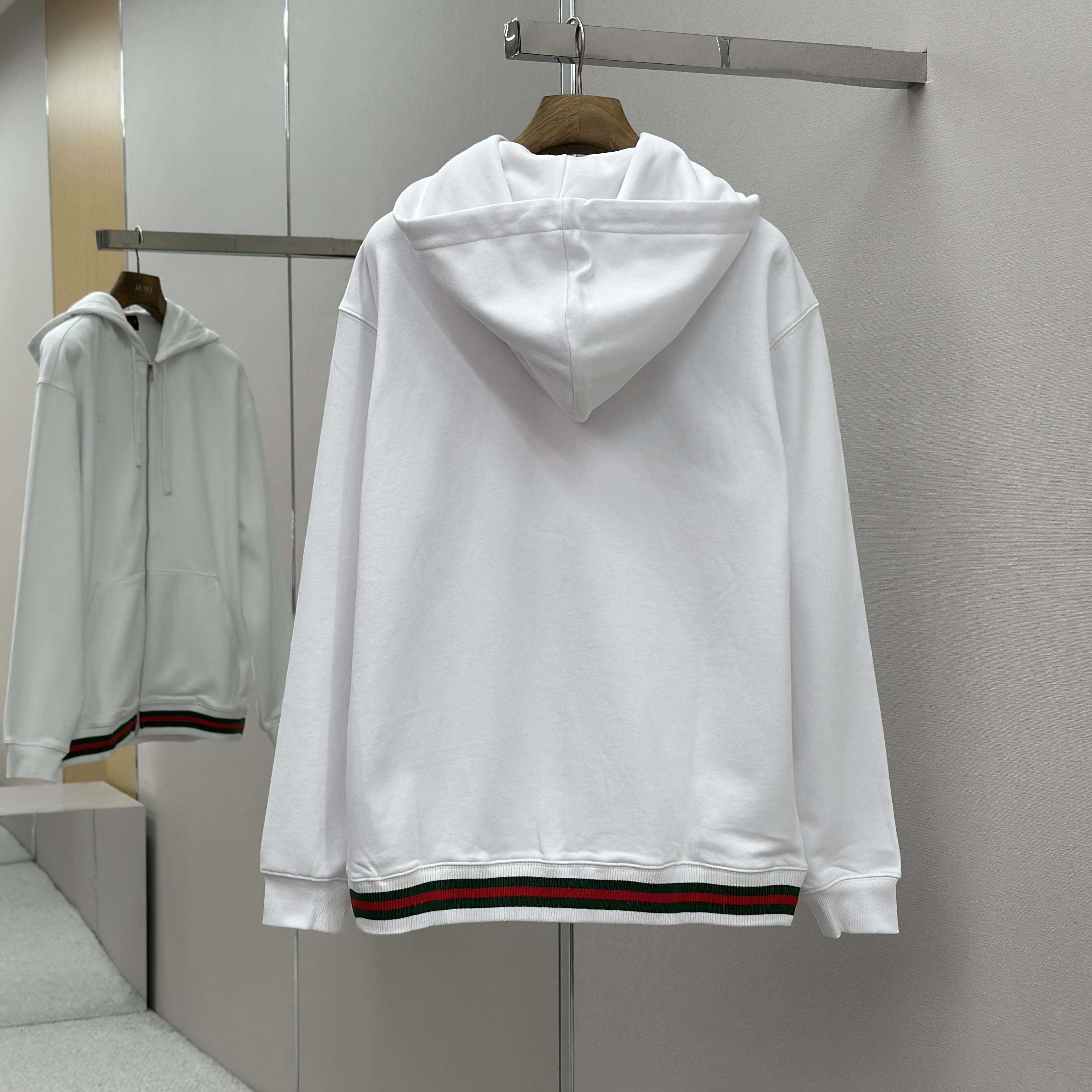 Gucci Cotton Jersey Sweatshirt With Web - DesignerGu