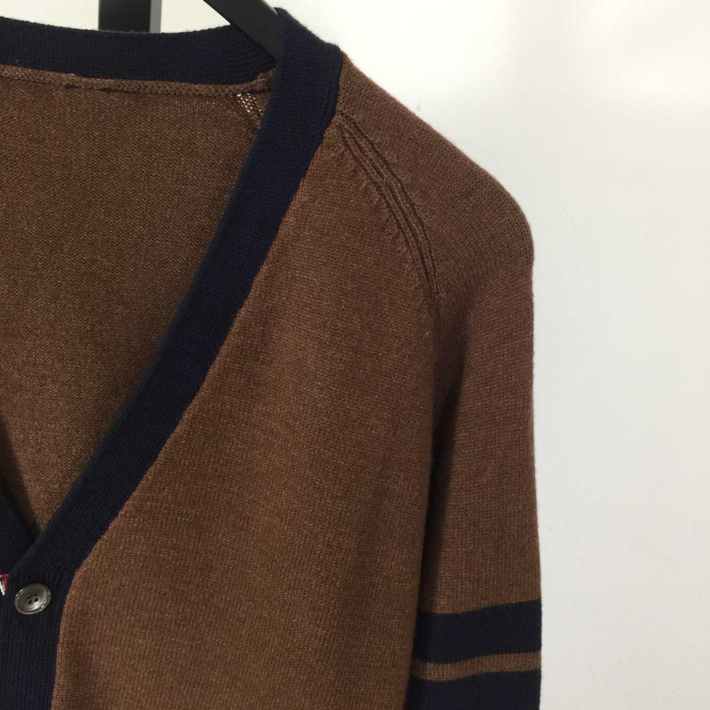 Thom Browne 4-Bar Cardigan - DesignerGu