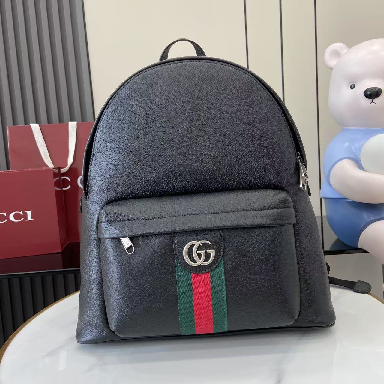 Gucci Ophidia Medium Backpack - DesignerGu