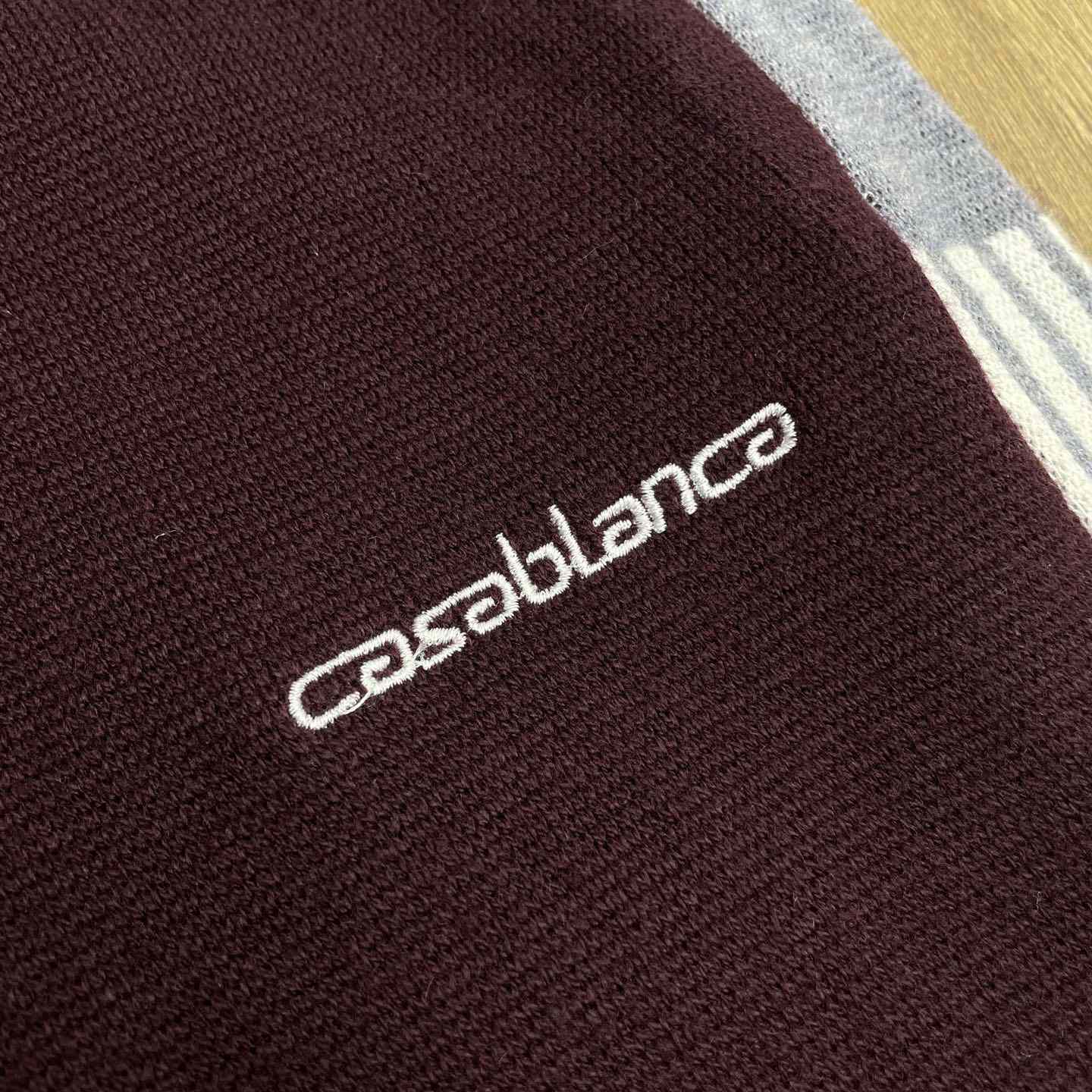 Casablanca Diagonal Tennis Merino Trousers   Z6026 - DesignerGu