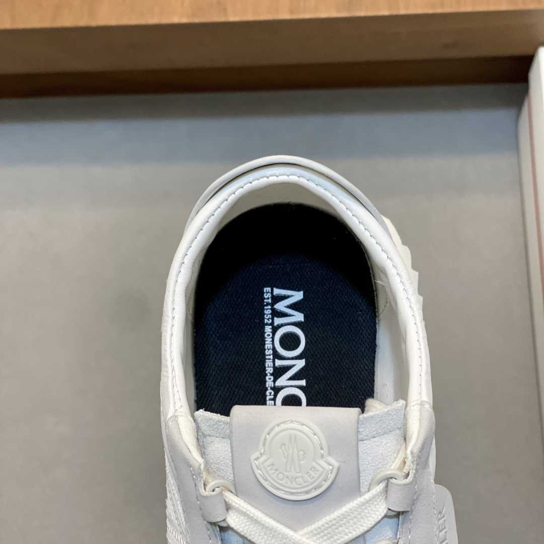 Moncler Pacey2 Suede & Nubuck Trainers - DesignerGu