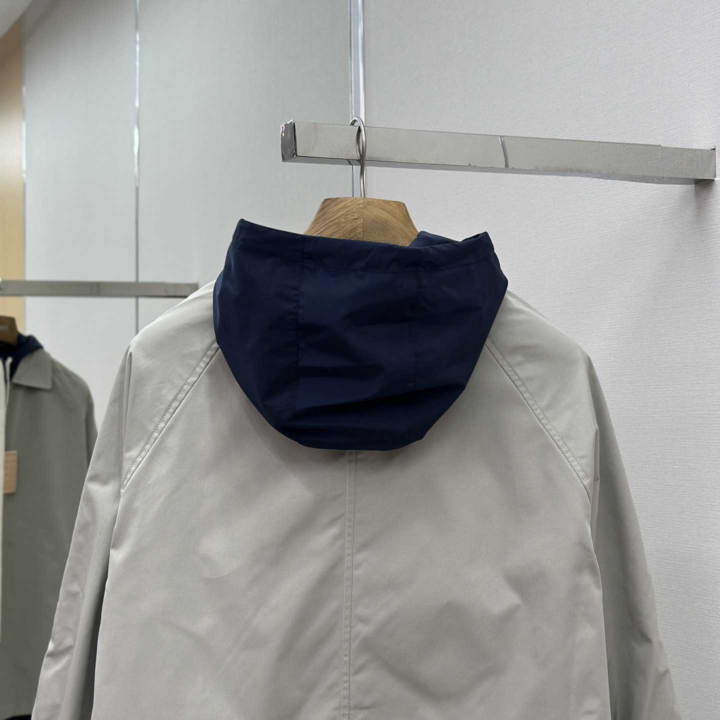 Miu Miu Panama Cotton And Technical Pongé Blouson Jacket - DesignerGu