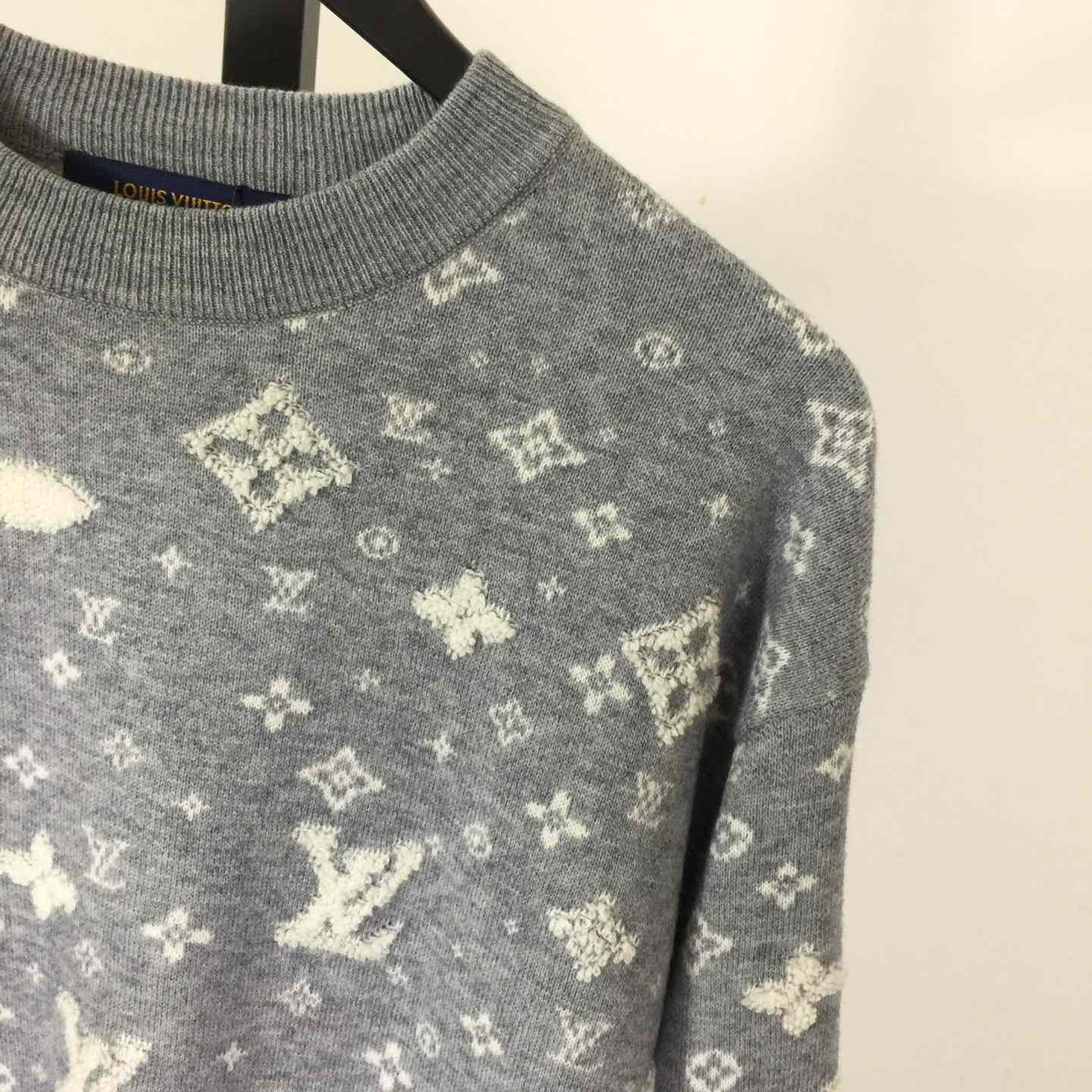 Louis Vuitton Monogram Wool Blend Pullover - DesignerGu
