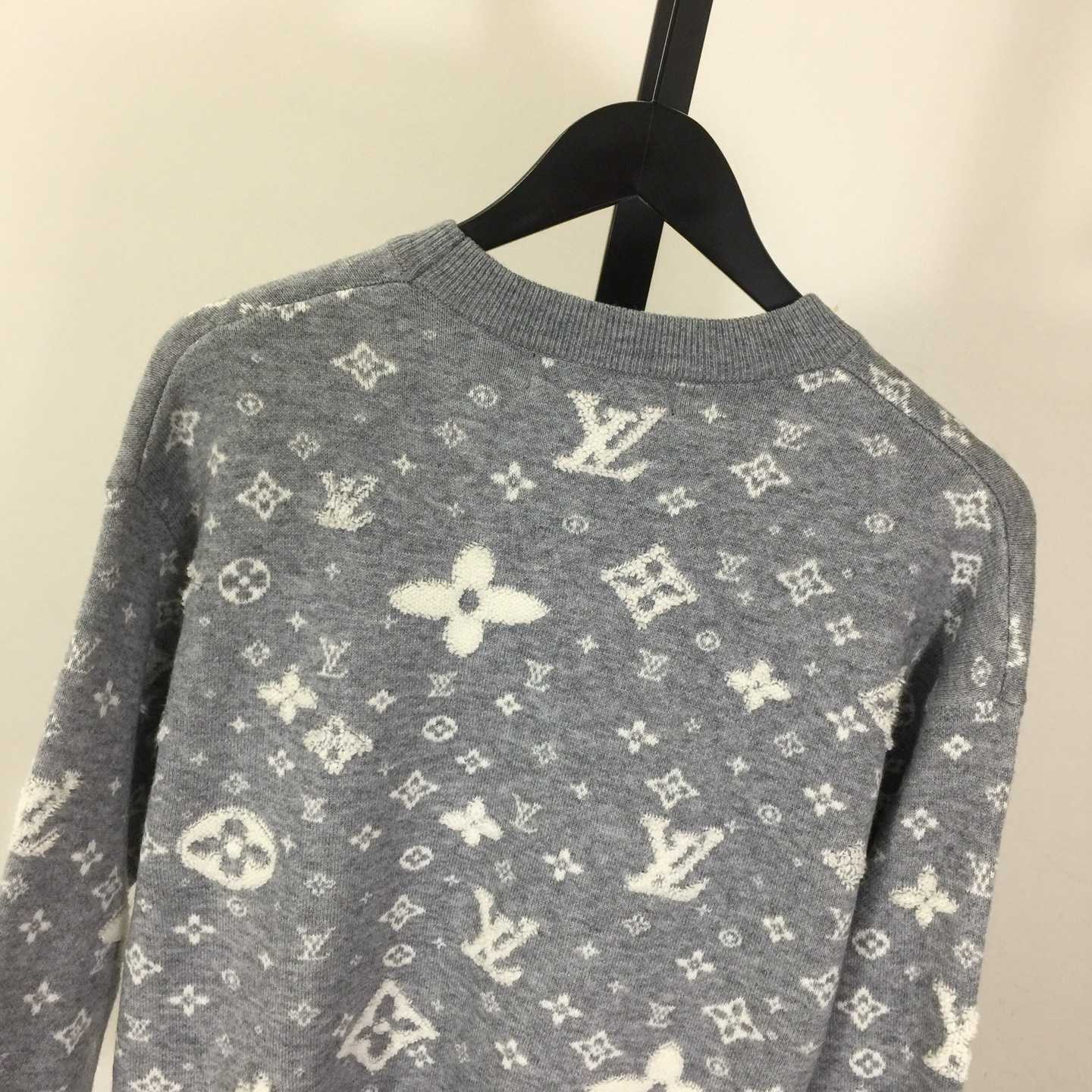 Louis Vuitton Monogram Wool Blend Pullover - DesignerGu