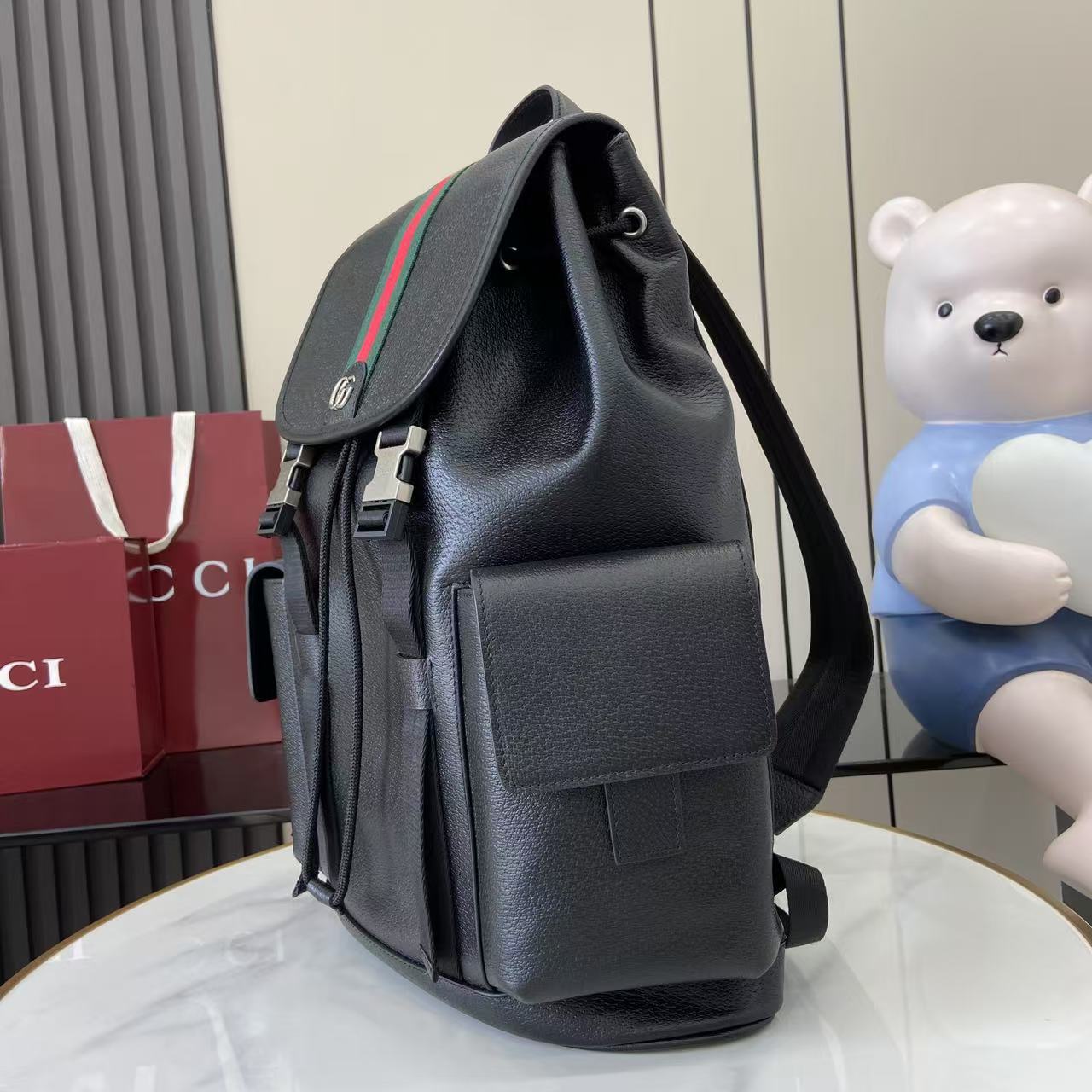 Gucci Ophidia Large Backpack - DesignerGu