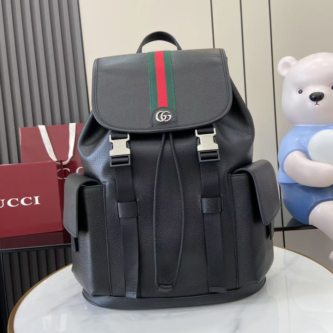 Gucci Ophidia Large Backpack - DesignerGu