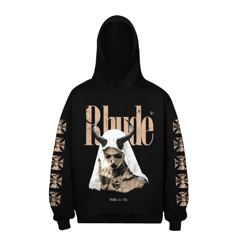 Rhude Half-0rc Hoodie - DesignerGu