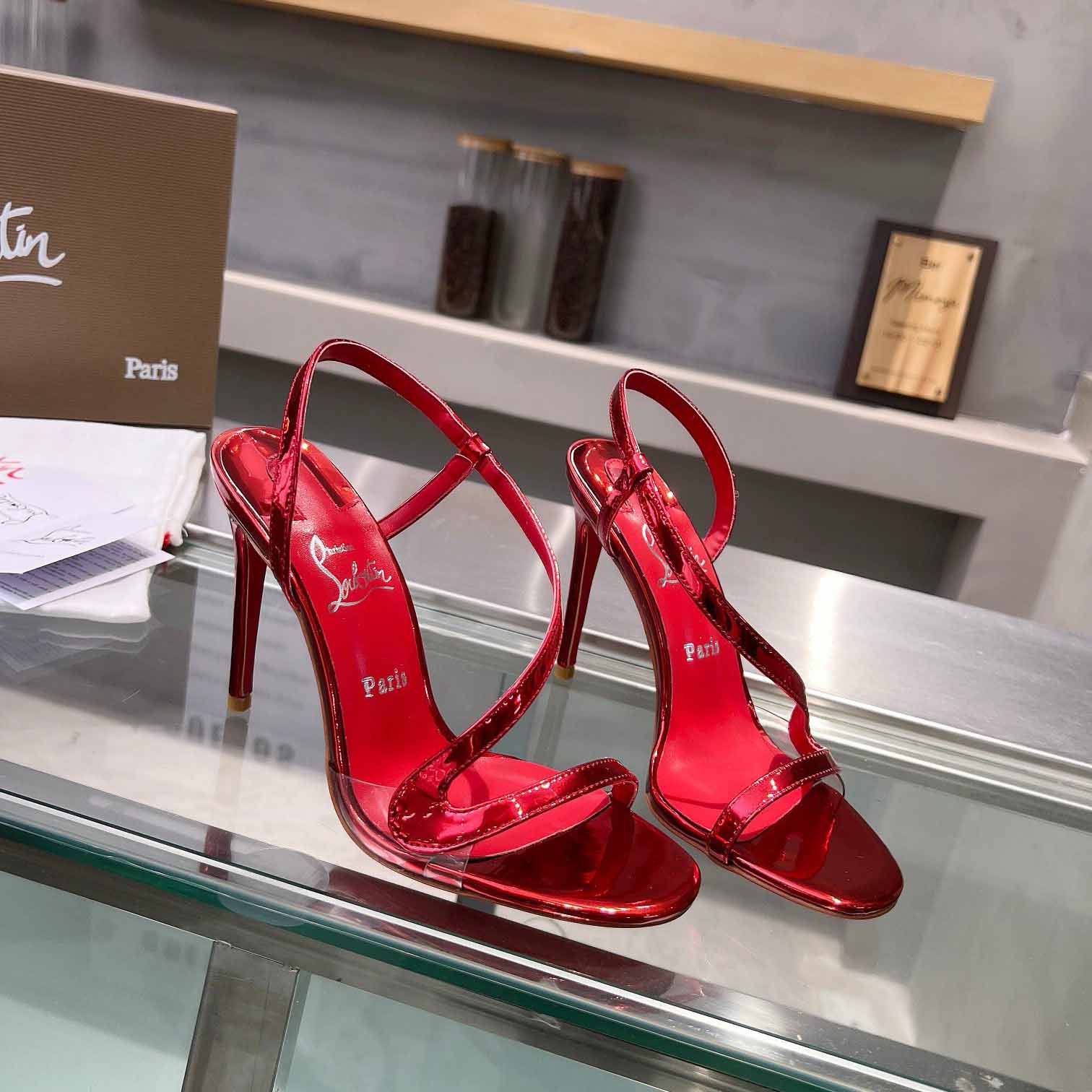 Christian Louboutin Rosalie 100 mm Sandals  - DesignerGu