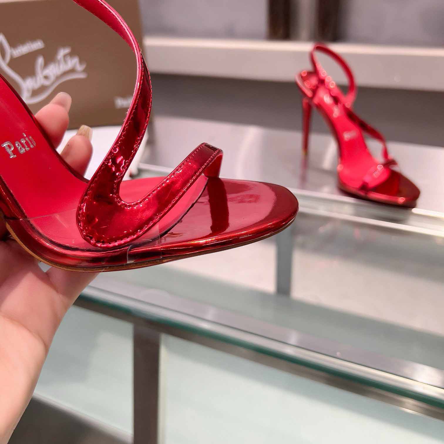 Christian Louboutin Rosalie 100 mm Sandals  - DesignerGu