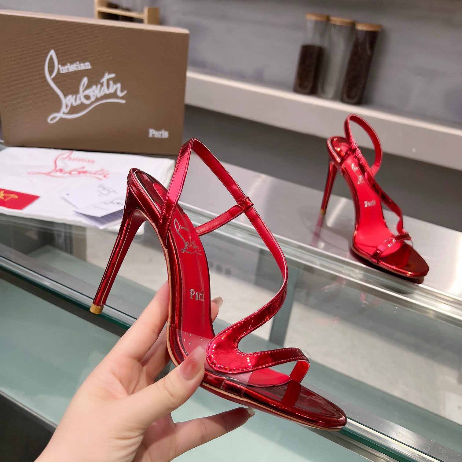 Christian Louboutin Rosalie 100 mm Sandals  - DesignerGu