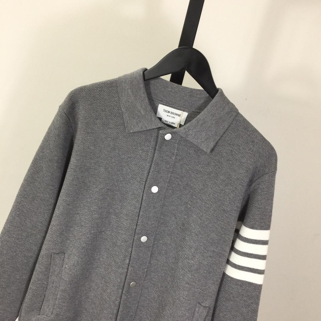 Thom Browne 4-Bar Cardigan - DesignerGu