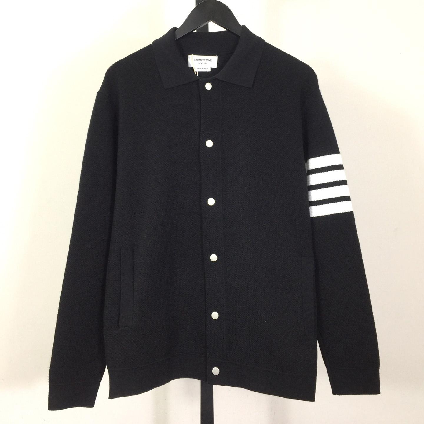 Thom Browne 4-Bar Cardigan - DesignerGu