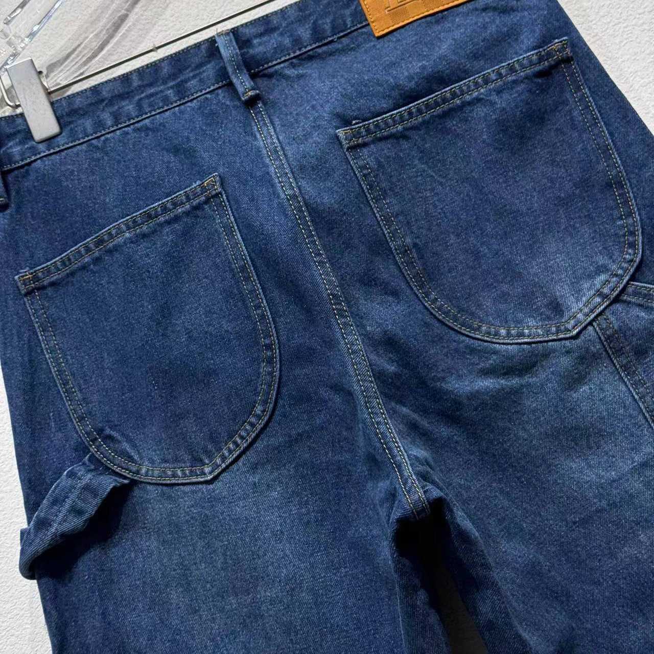 Louis Vuitton Monogram Denim Workwear Pants   1AIJUF - DesignerGu