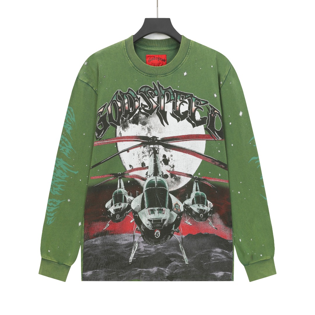 Godspeed Airstrike L/S T-Shirt - DesignerGu