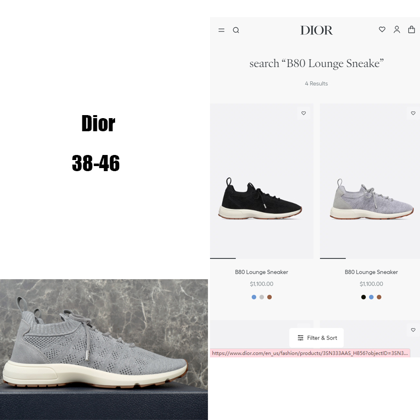 Dior B80 Lounge Sneaker  - DesignerGu