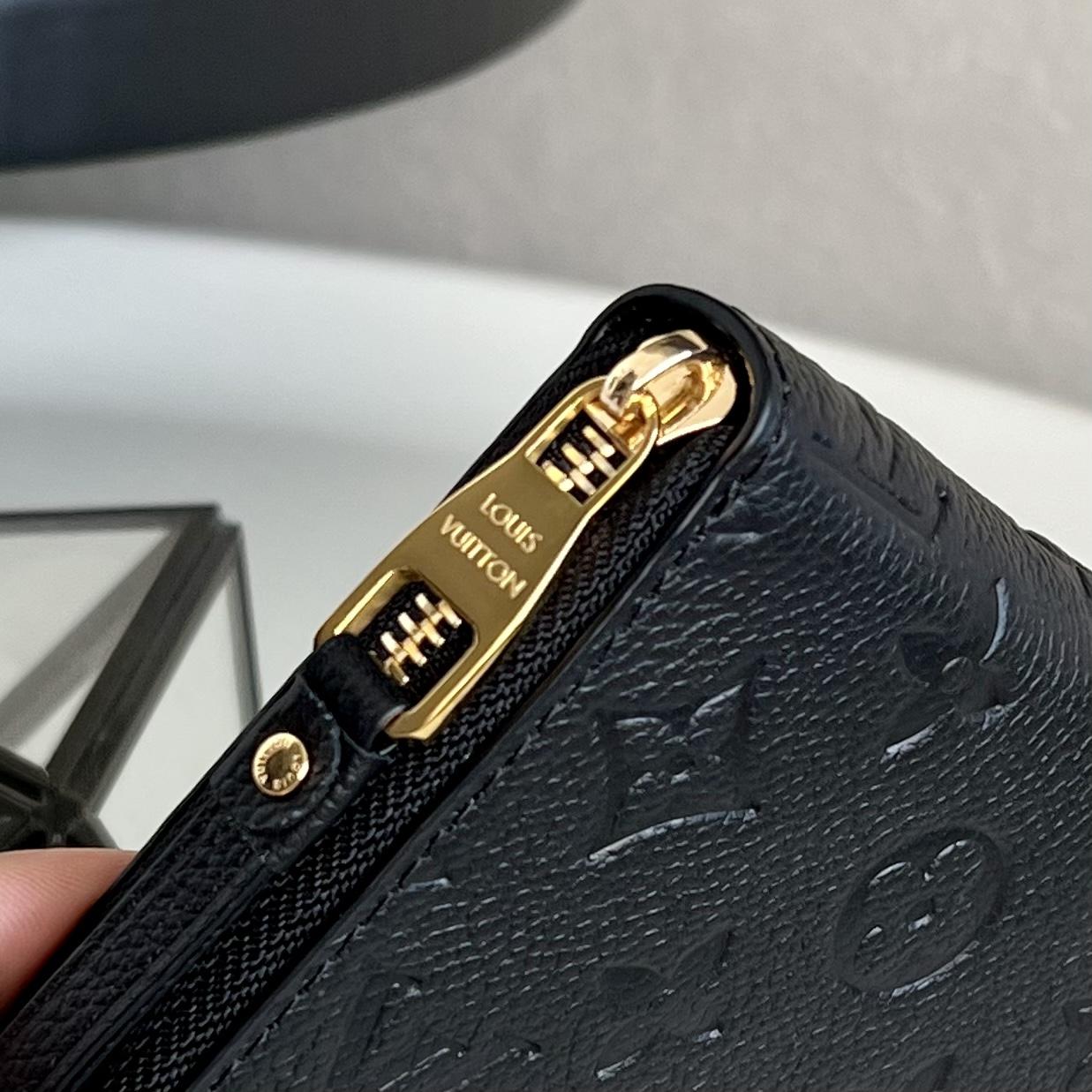 Louis Vuitton Empreinte Zippy Wallet   (19.5X10cm)  m61864 - DesignerGu