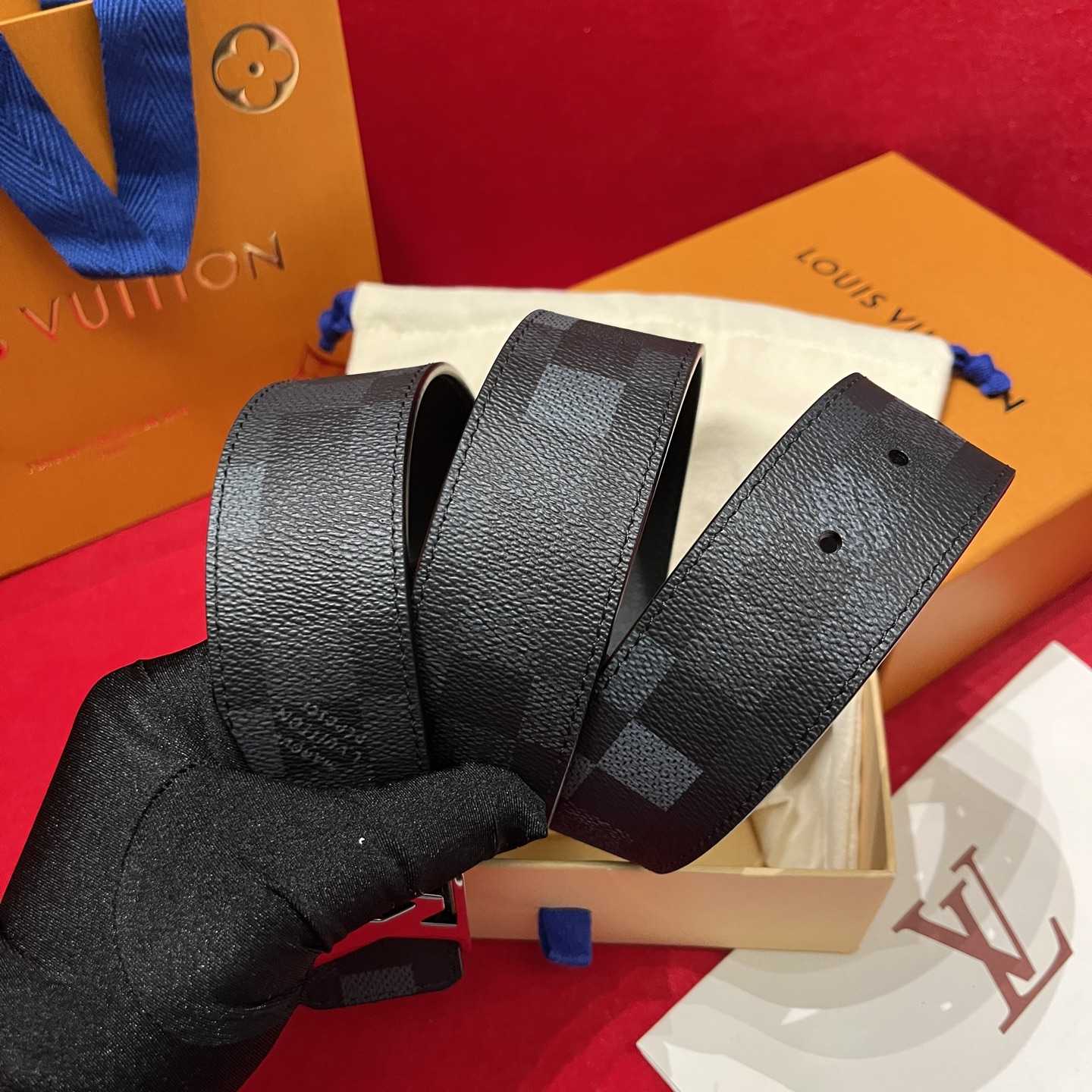 Louis Vuitton Reversible Belt - DesignerGu