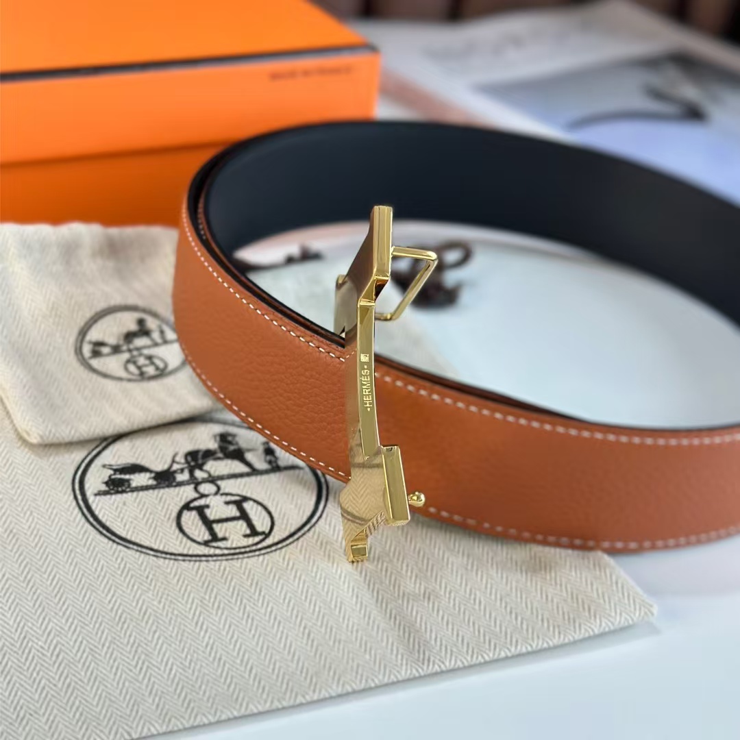 Hermes Reversible Leather Belts    38 mm - DesignerGu