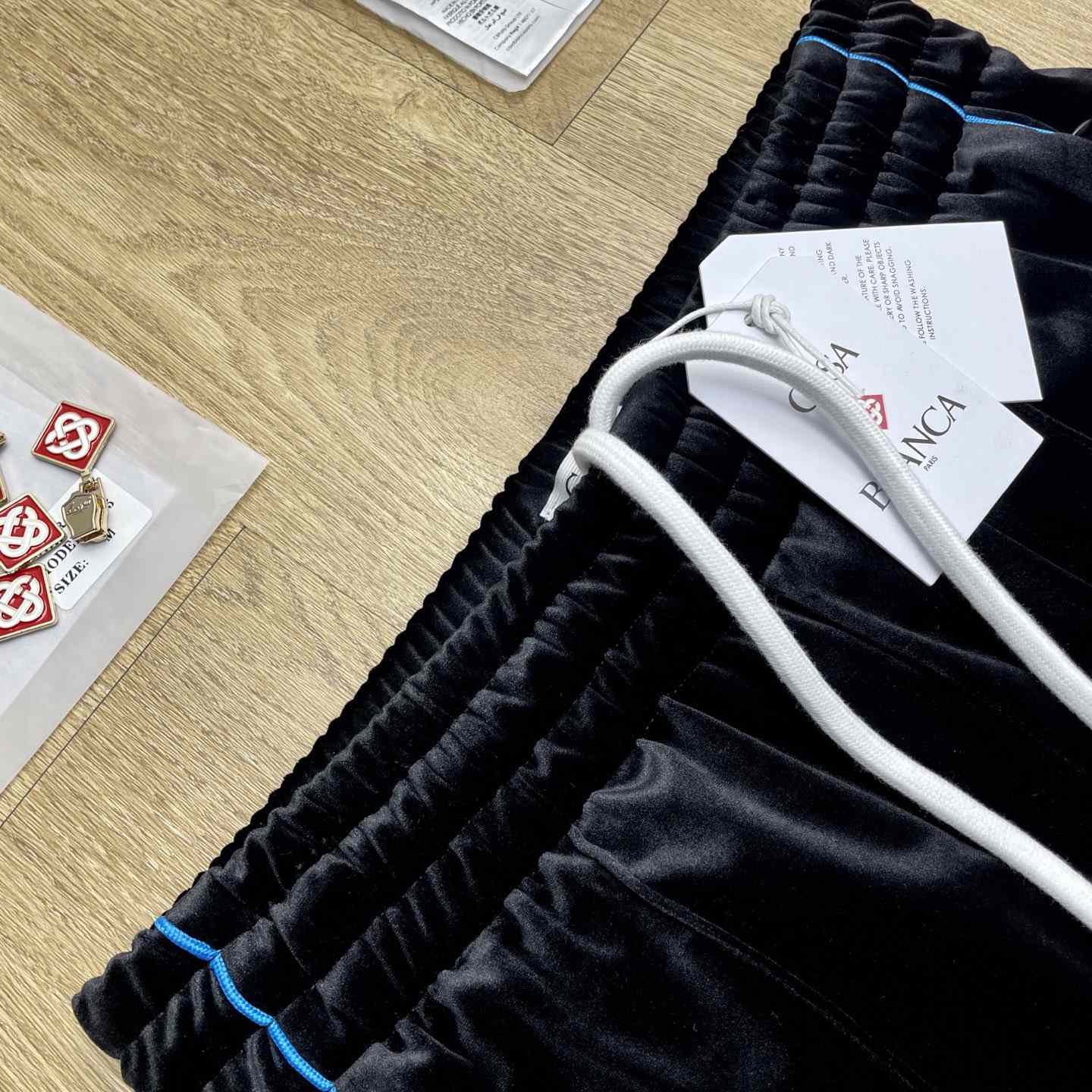 Casablanca Side-stripe Velour Track Pants   c1075 - DesignerGu