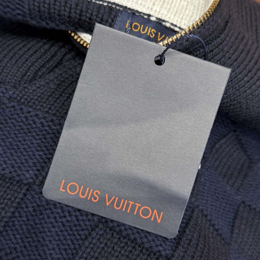 Louis Vuitton Damier Knit Blouson   1AJBVN - DesignerGu