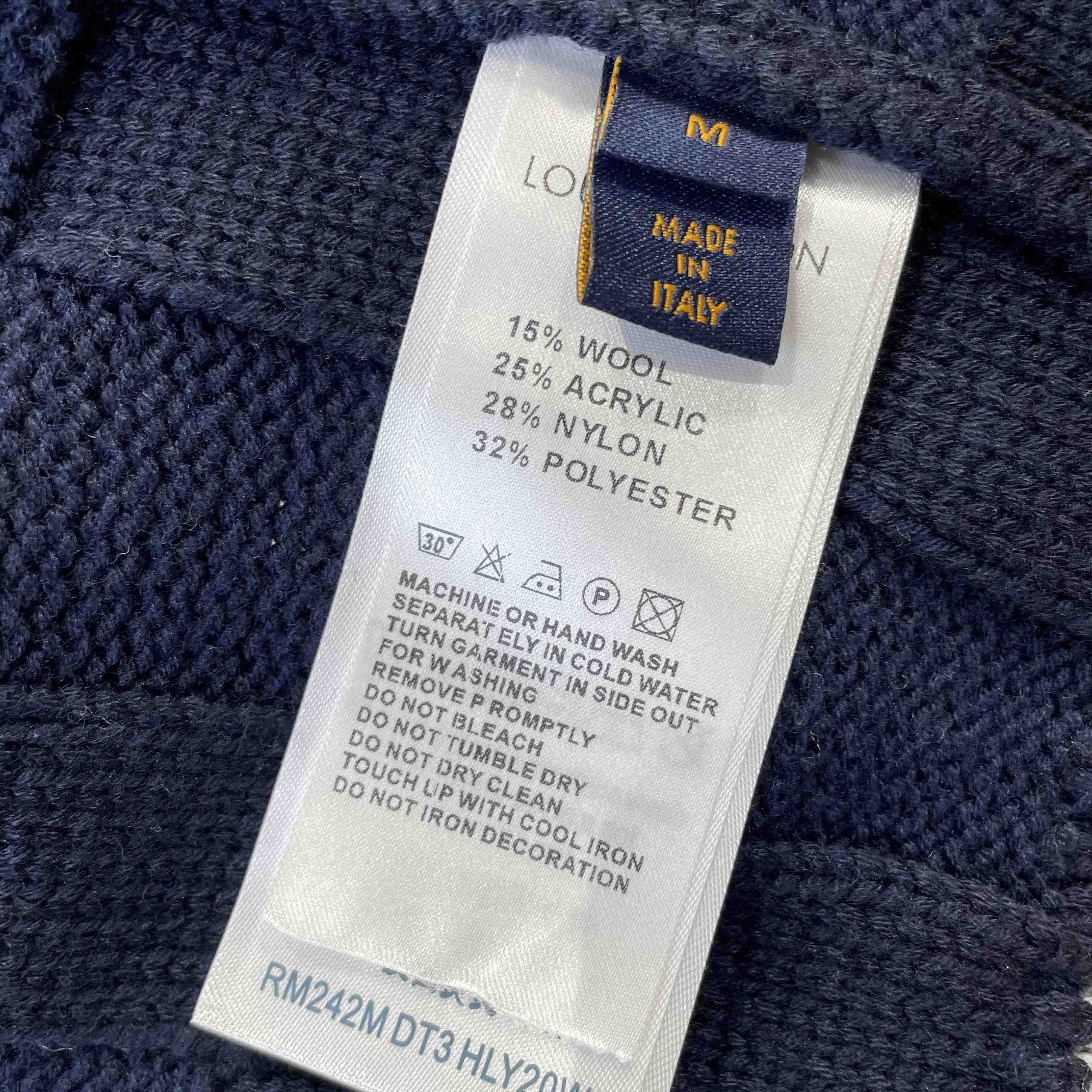 Louis Vuitton Damier Knit Blouson   1AJBVN - DesignerGu