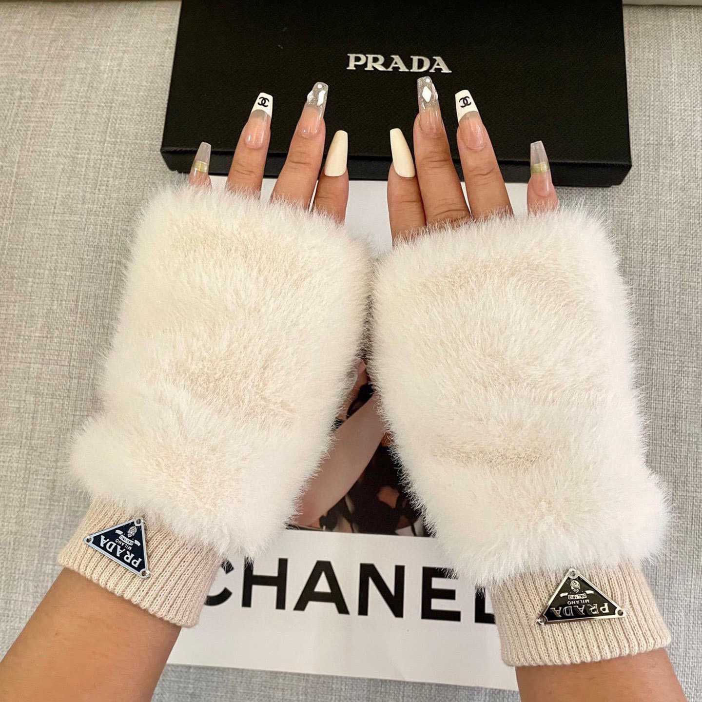 Prada Women's Gloves  - DesignerGu