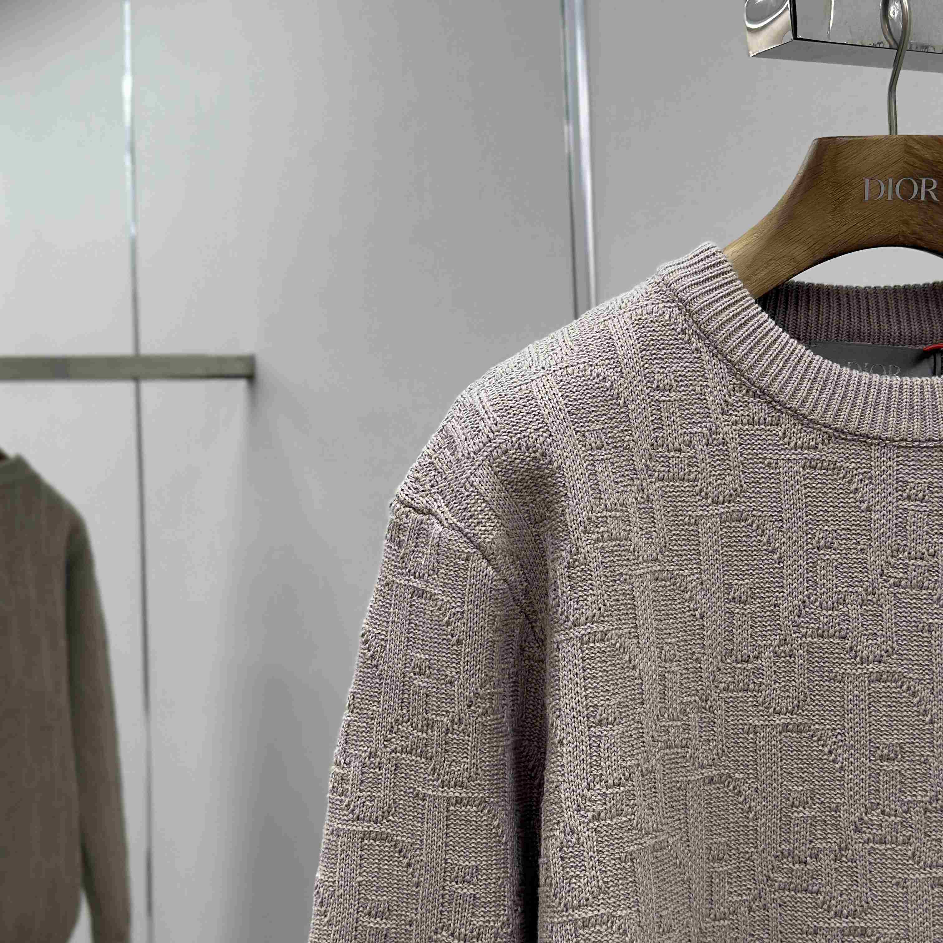 Dior Oblique Cotton Blend Sweater - DesignerGu