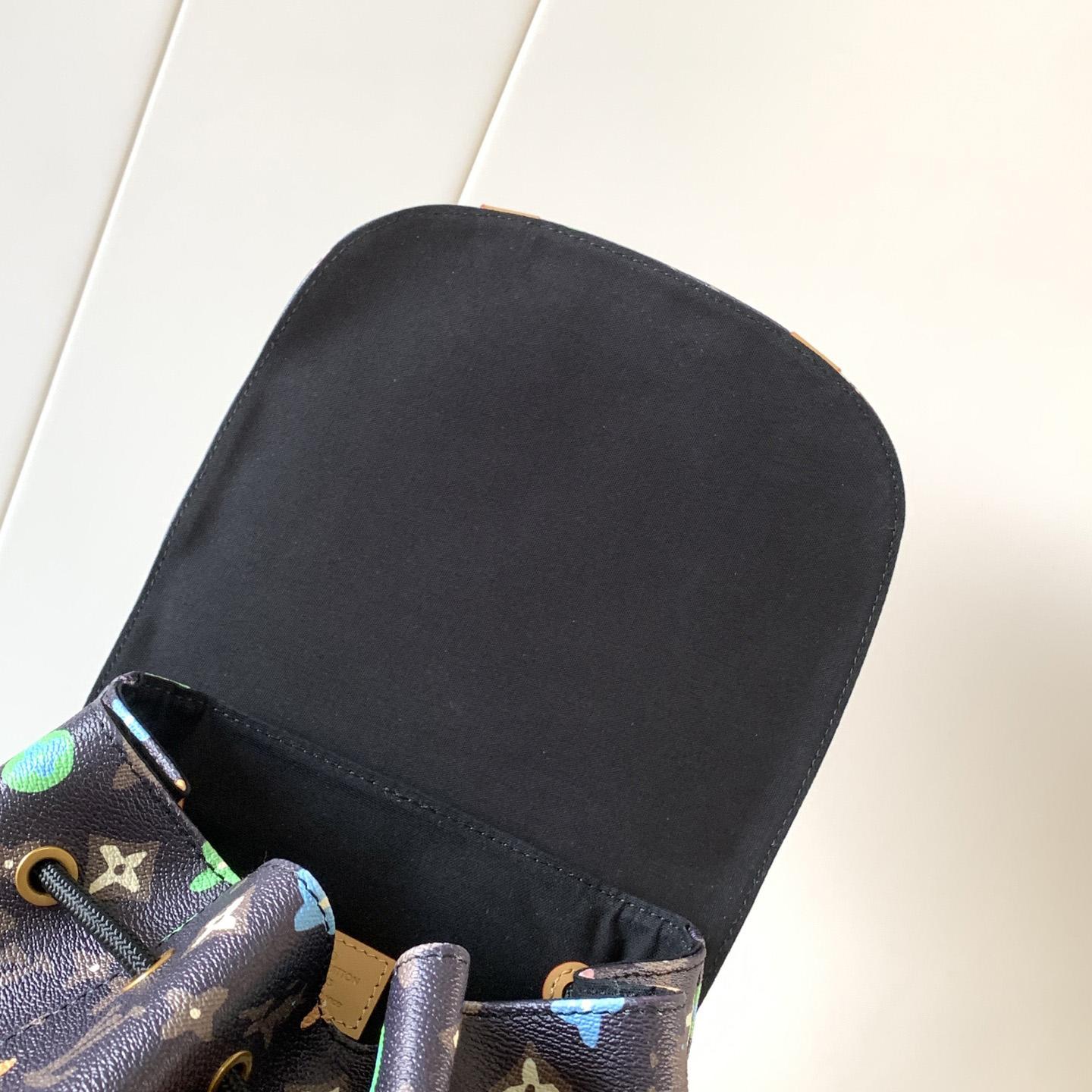  Louis Vuitton x Takashi Murakami Christopher Backpack   M25240 - DesignerGu