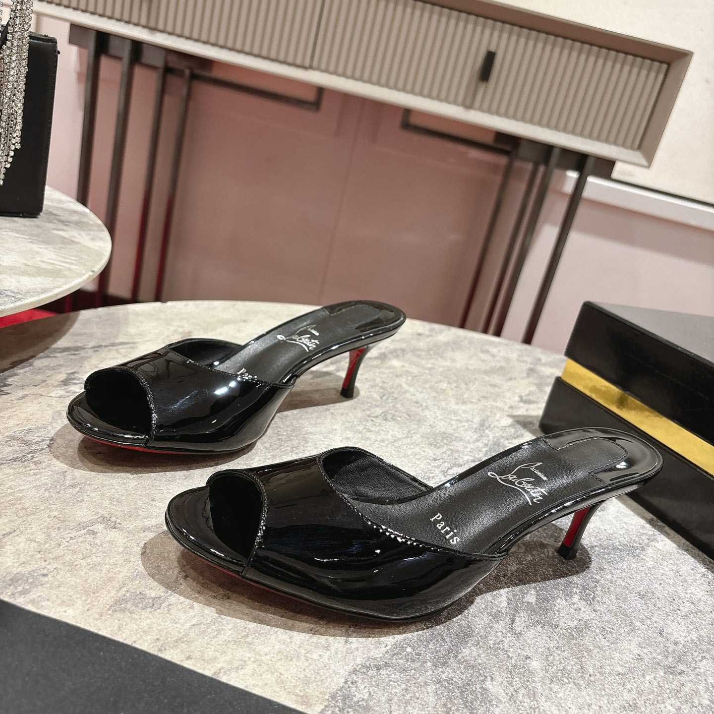 Christian Louboutin Me Dolly - 65 mm Mules - DesignerGu