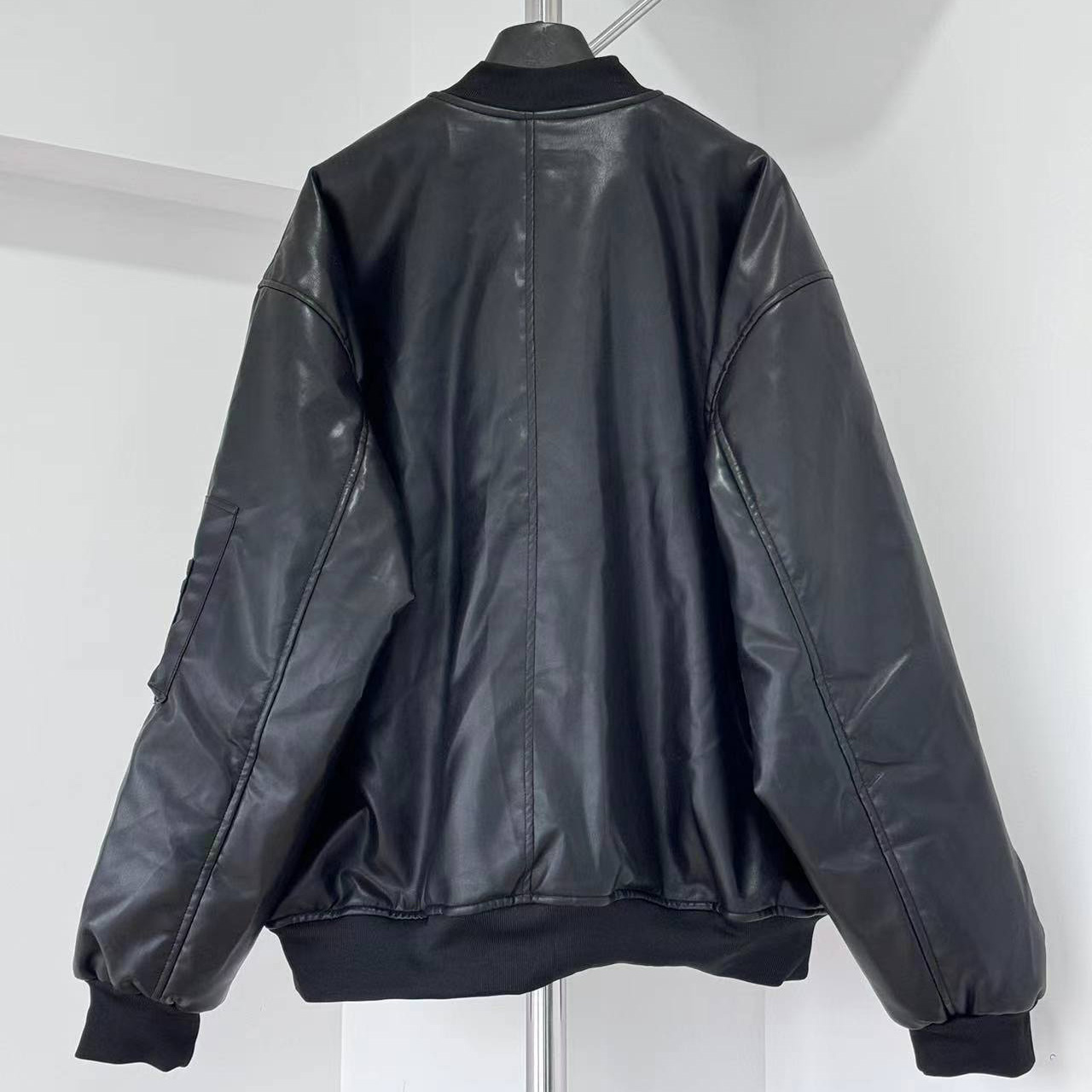 Balenciaga Automobil Lamborghini Oversized Bomber Jacket - DesignerGu