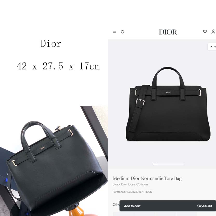 Dior Medium Dior Normandie Tote Bag  - DesignerGu
