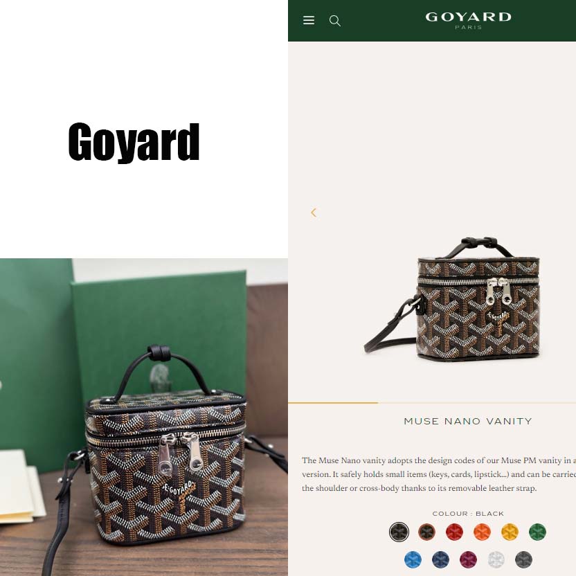 Goyard Muse Nano Vanity - DesignerGu
