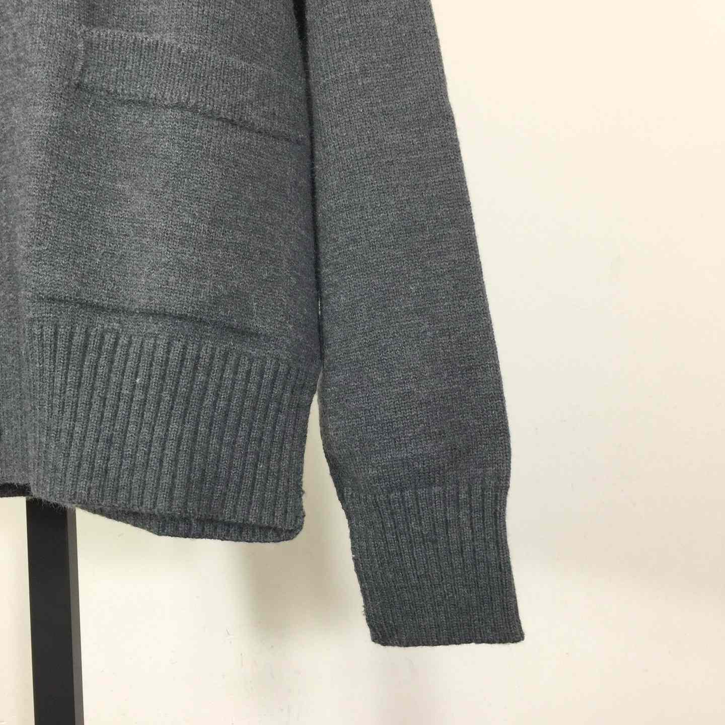 AMI Paris Ami De Coeur Wool Cardigan - DesignerGu