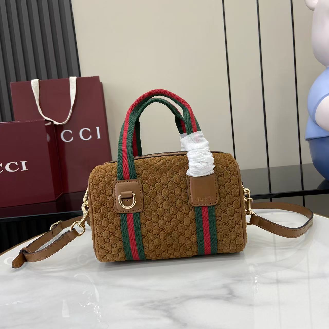Gucci Mini GG Handbag - DesignerGu