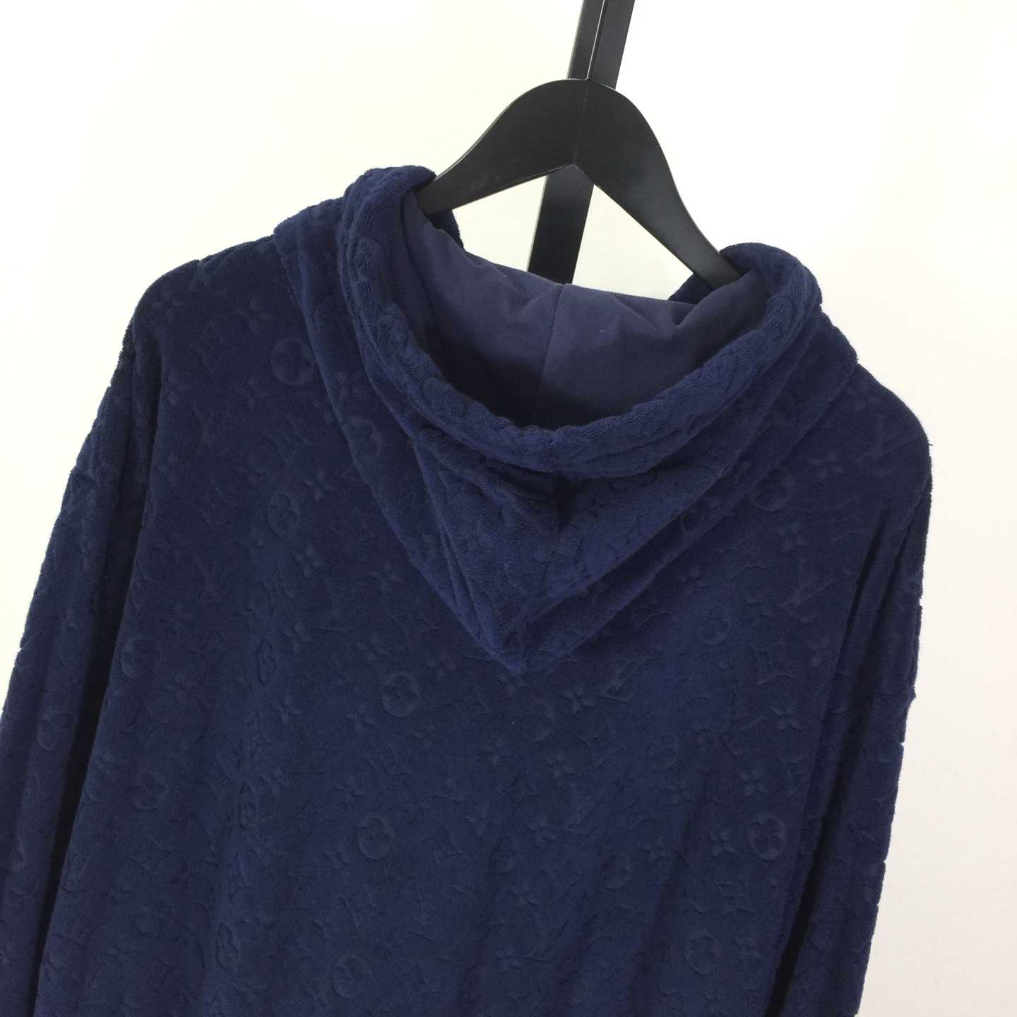 Louis Vuitton Monogram Terry Zip-Through Hoodie   1AHUWX - DesignerGu