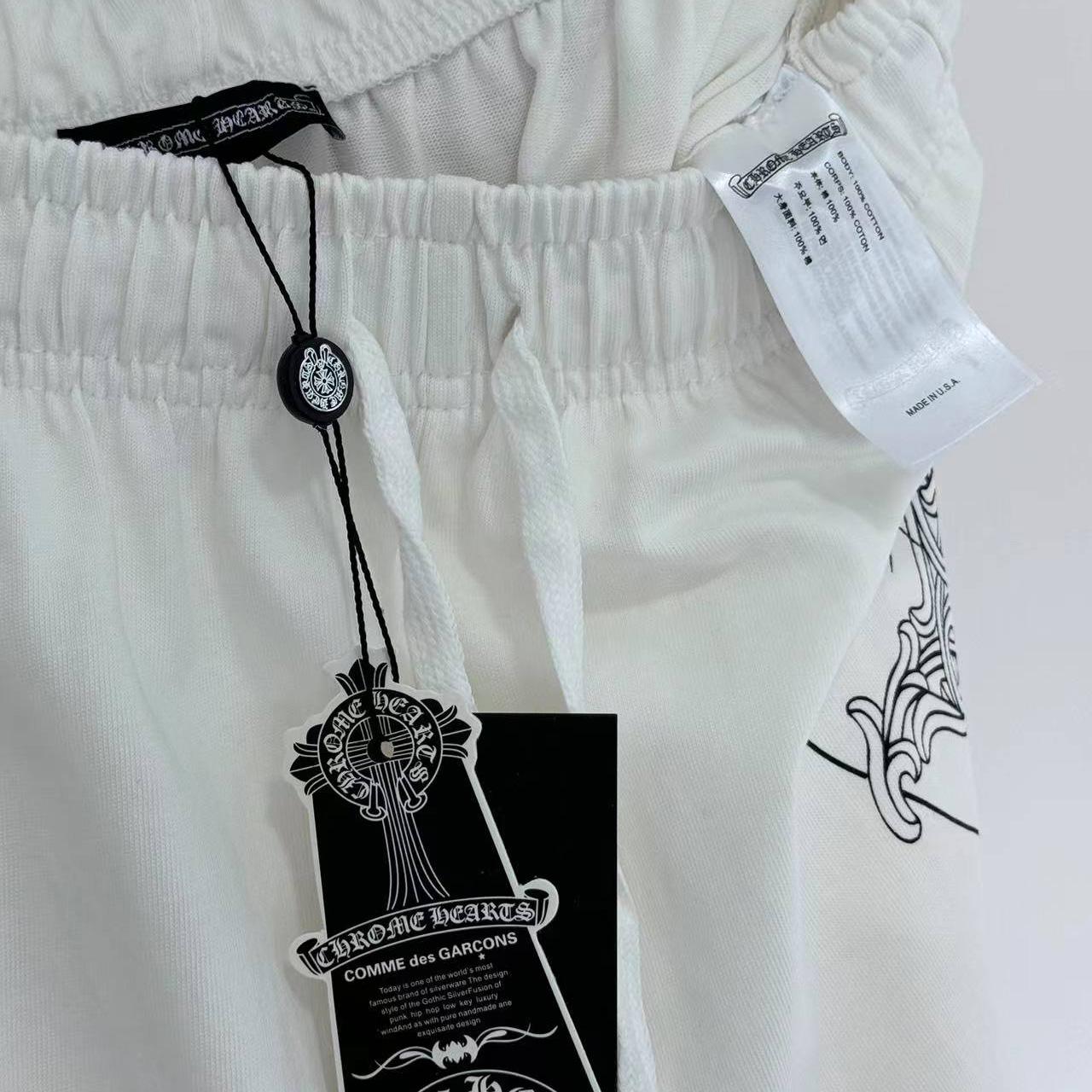 Chrome Hearts - x Deadly Doll White Comic Print Pants - DesignerGu