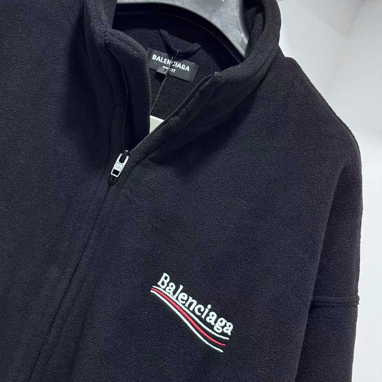 Balenciaga Political Campaign Zip-Up Jacket - DesignerGu
