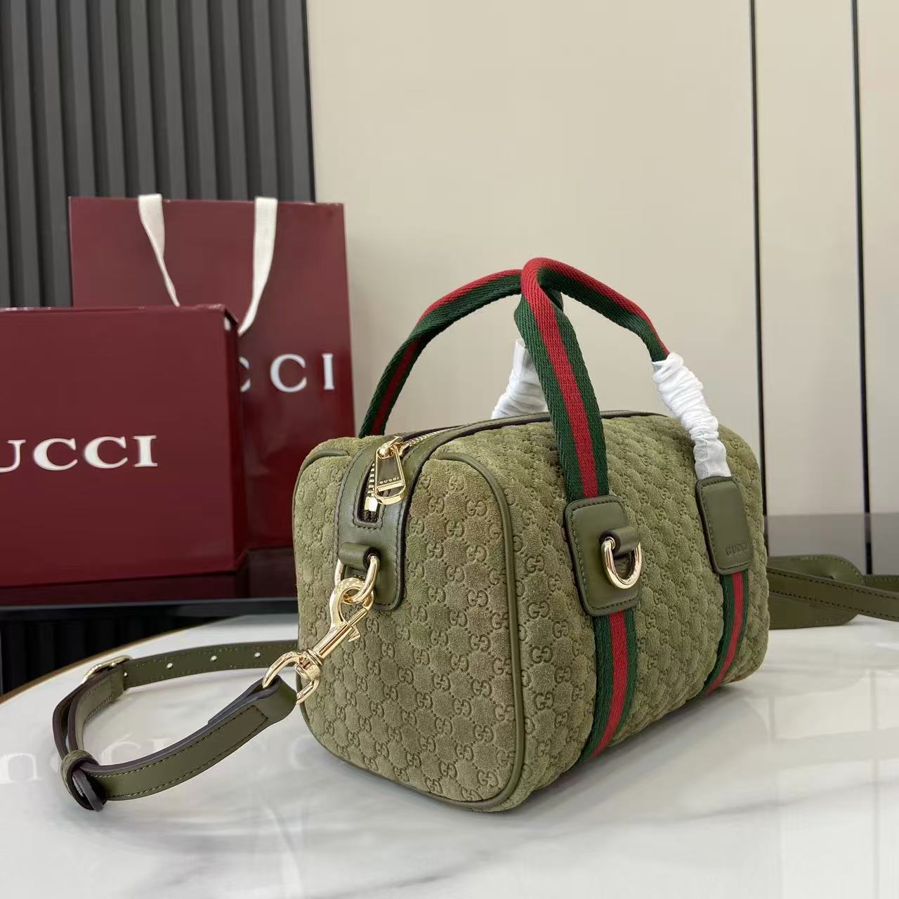 Gucci Mini GG Handbag - DesignerGu