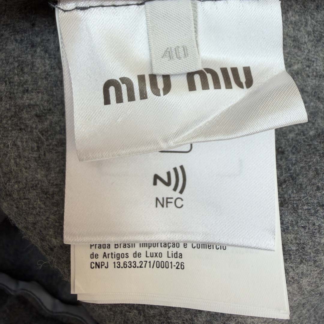 Miu Miu Double Cashmere Blouson Jacket - DesignerGu