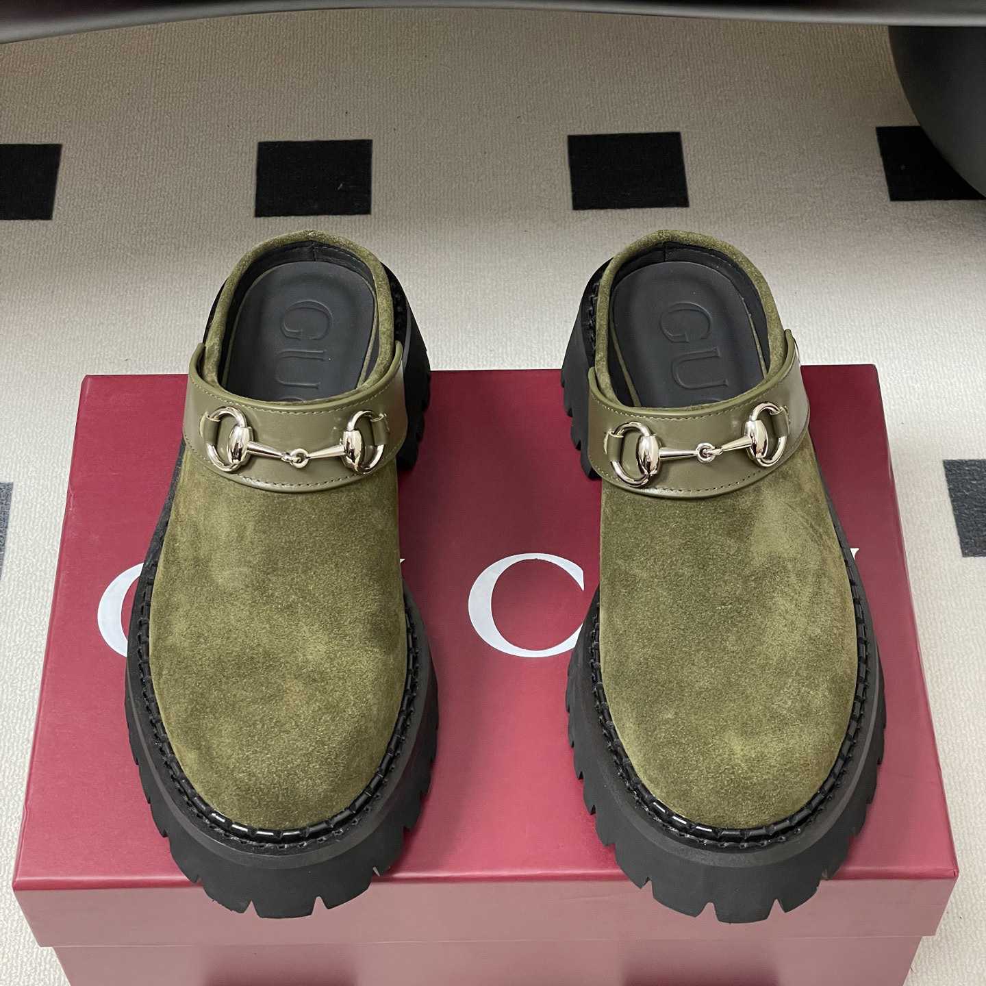 Gucci Women's Mule With Horsebit - DesignerGu