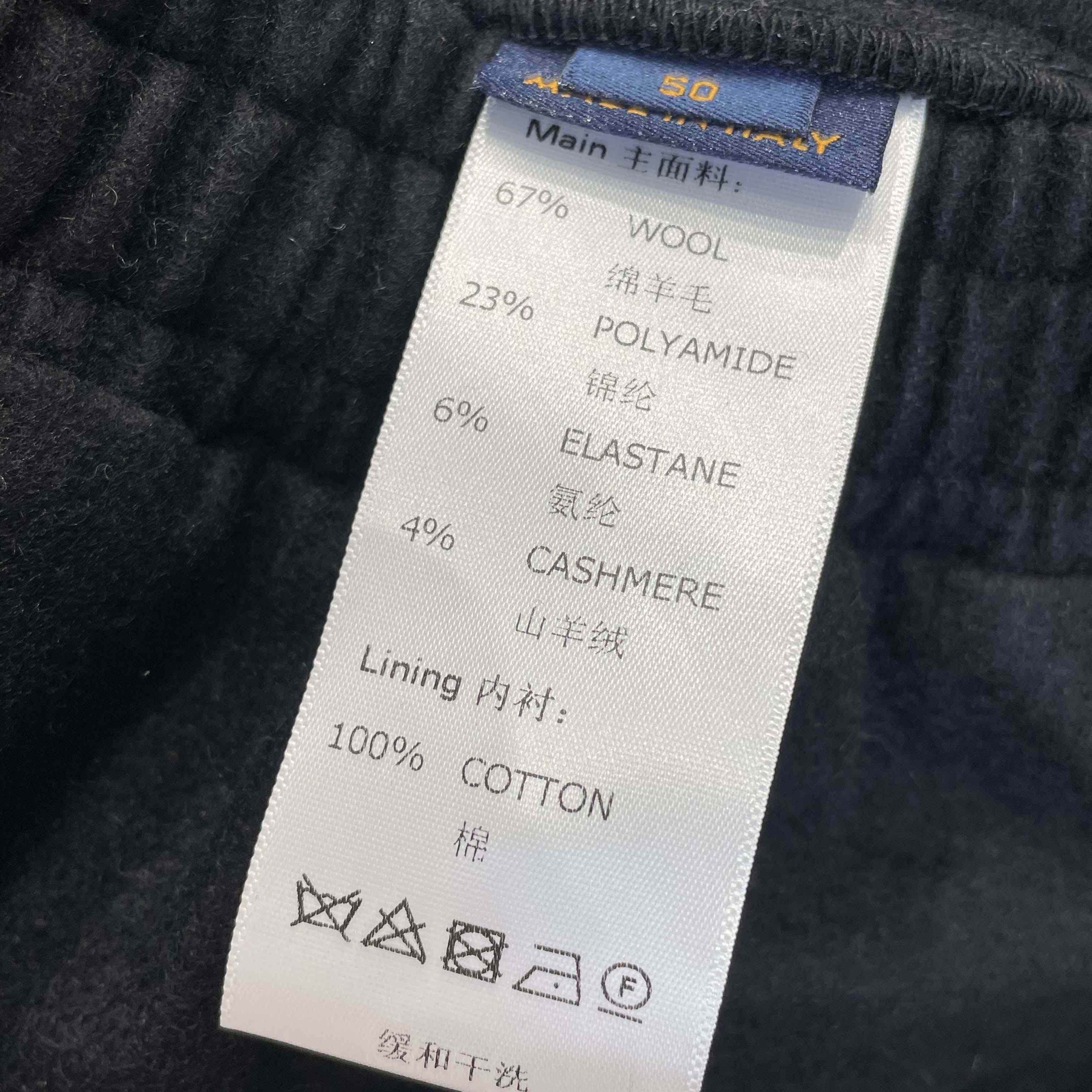 Louis Vuitton Tailored Technical Wool Track Pants   1AIWGE - DesignerGu