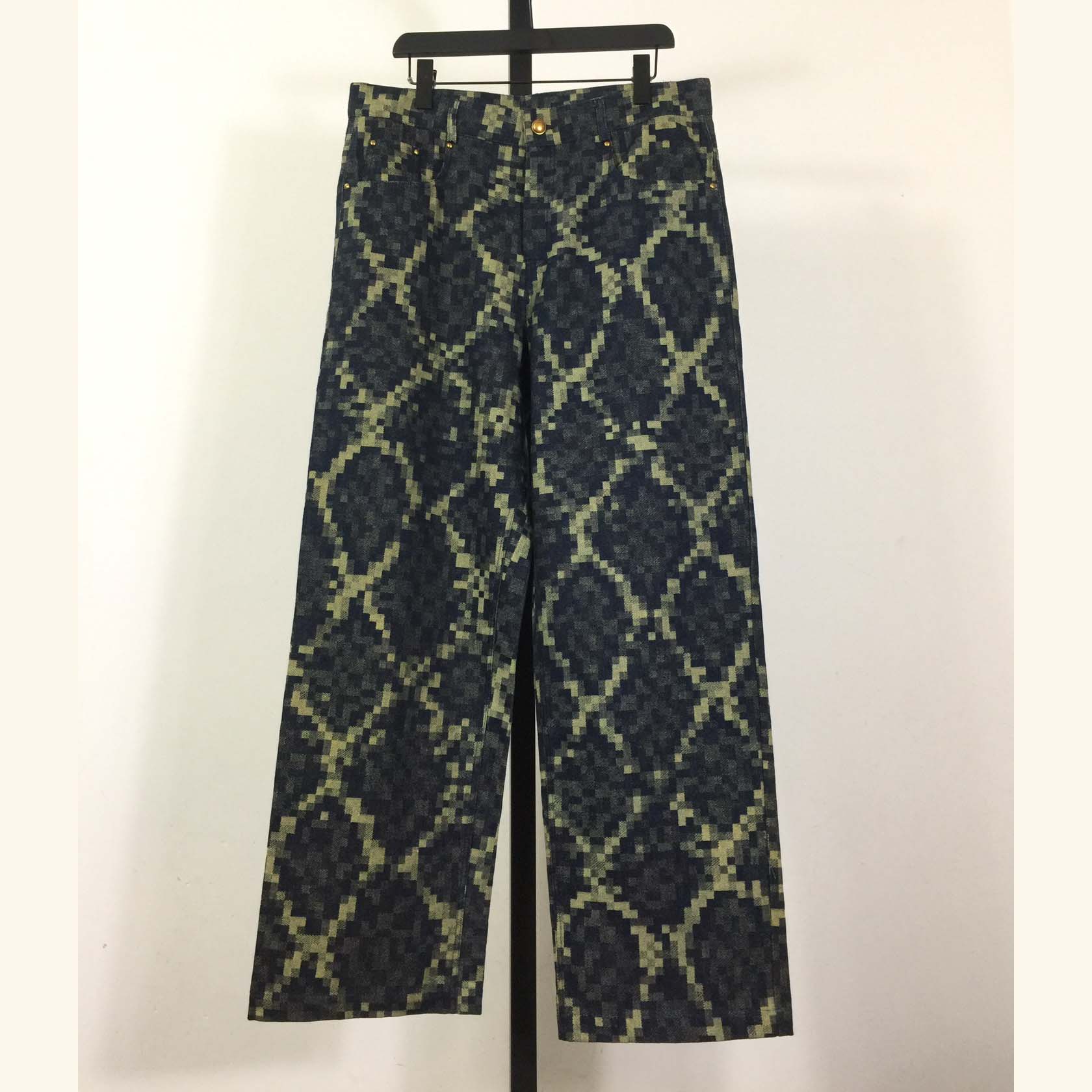 Louis Vuitton Damier Pants    - DesignerGu