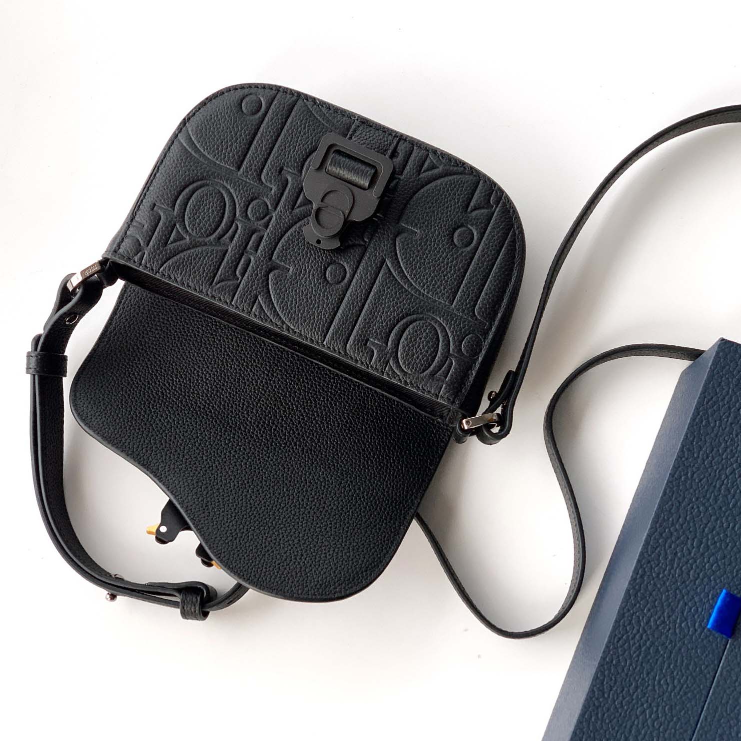 Dior Mini Saddle Messenger Bag With Flap  - DesignerGu