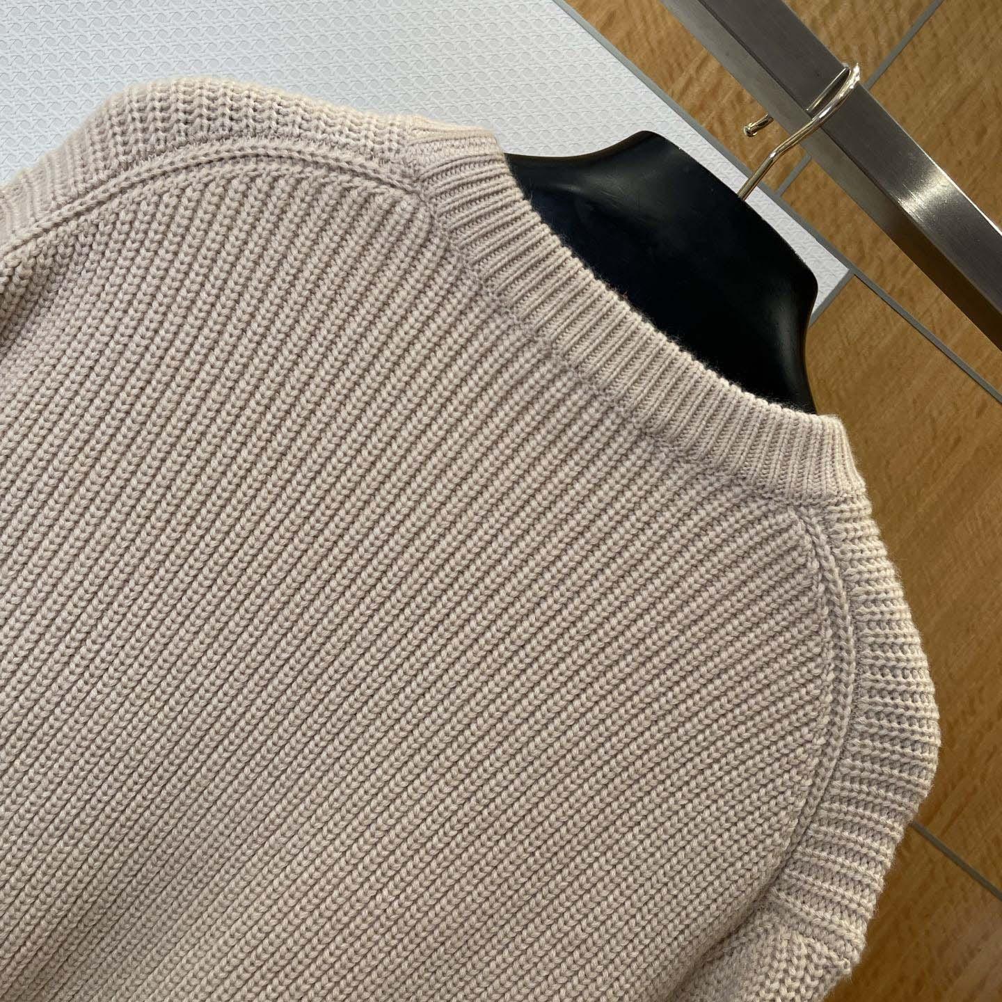 Louis Vuitton Graphic Knitted Crewneck   1AJBVT - DesignerGu
