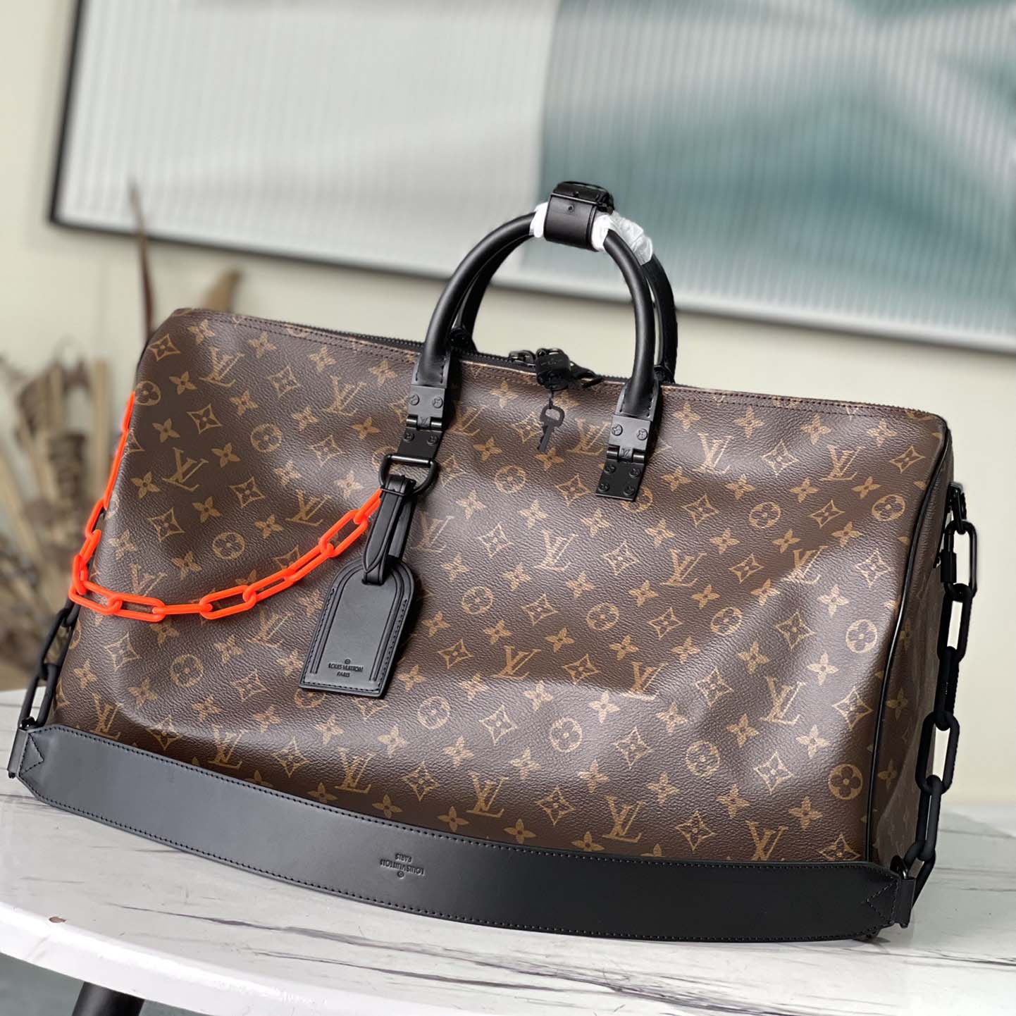 Louis Vuitton Keepall Bandoulière 50  M44471  - DesignerGu