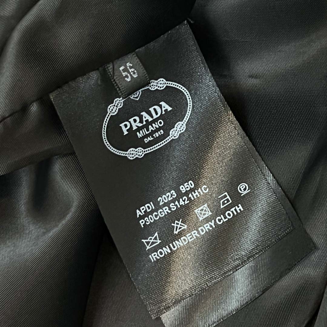 Prada Nappa Leather Bermudas - DesignerGu