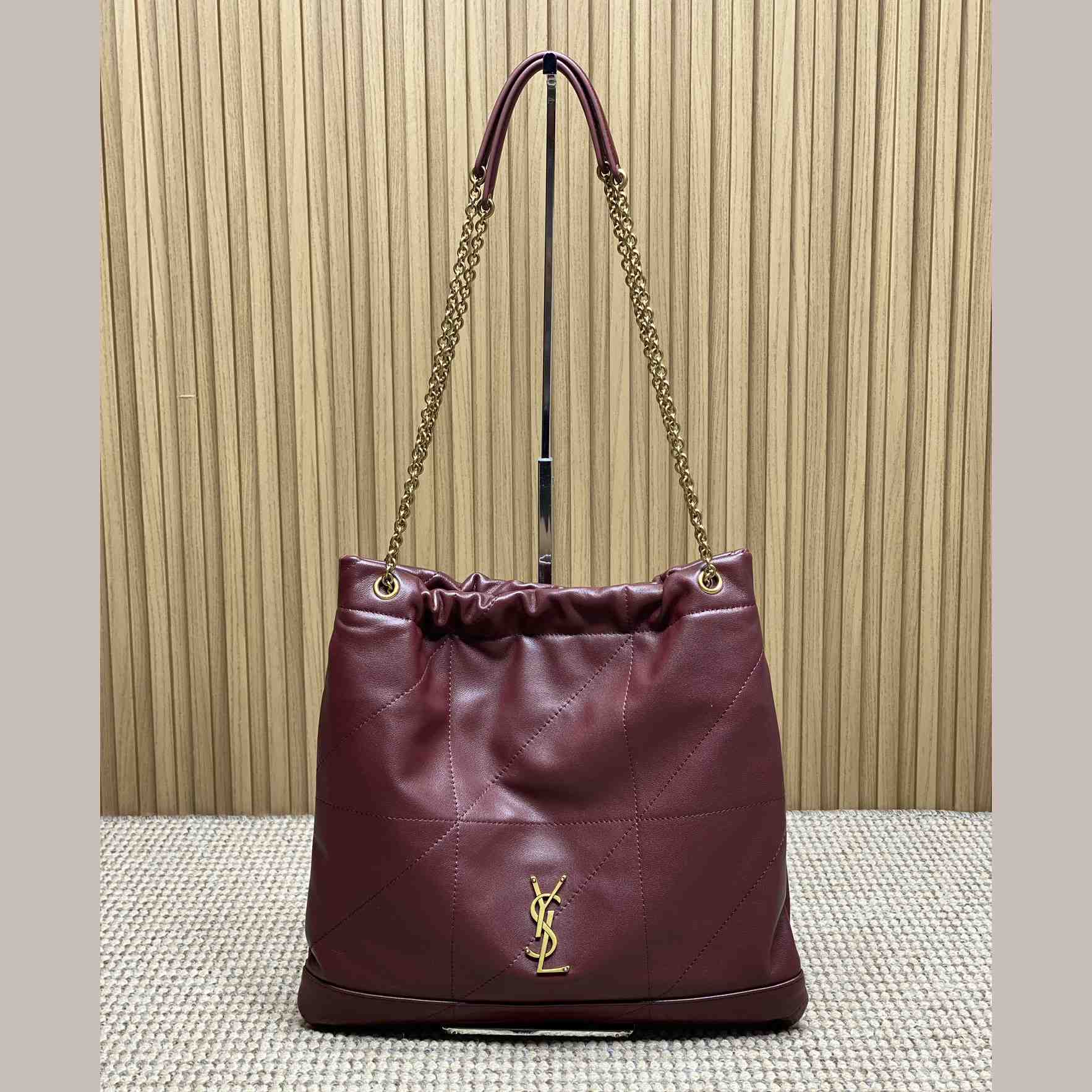 Saint Laurent Jamie Pochon In Lambskin - DesignerGu