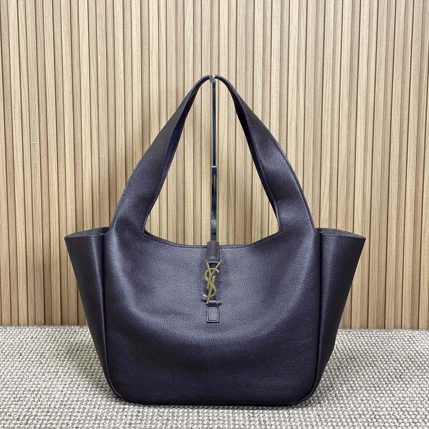 Saint Laurent LE 5 À 7 Bea In Grained Leather - DesignerGu