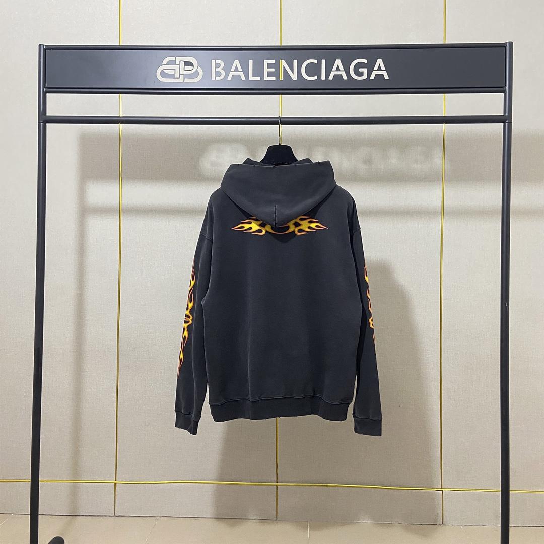 Balenciaga Cotton Hoodie - DesignerGu