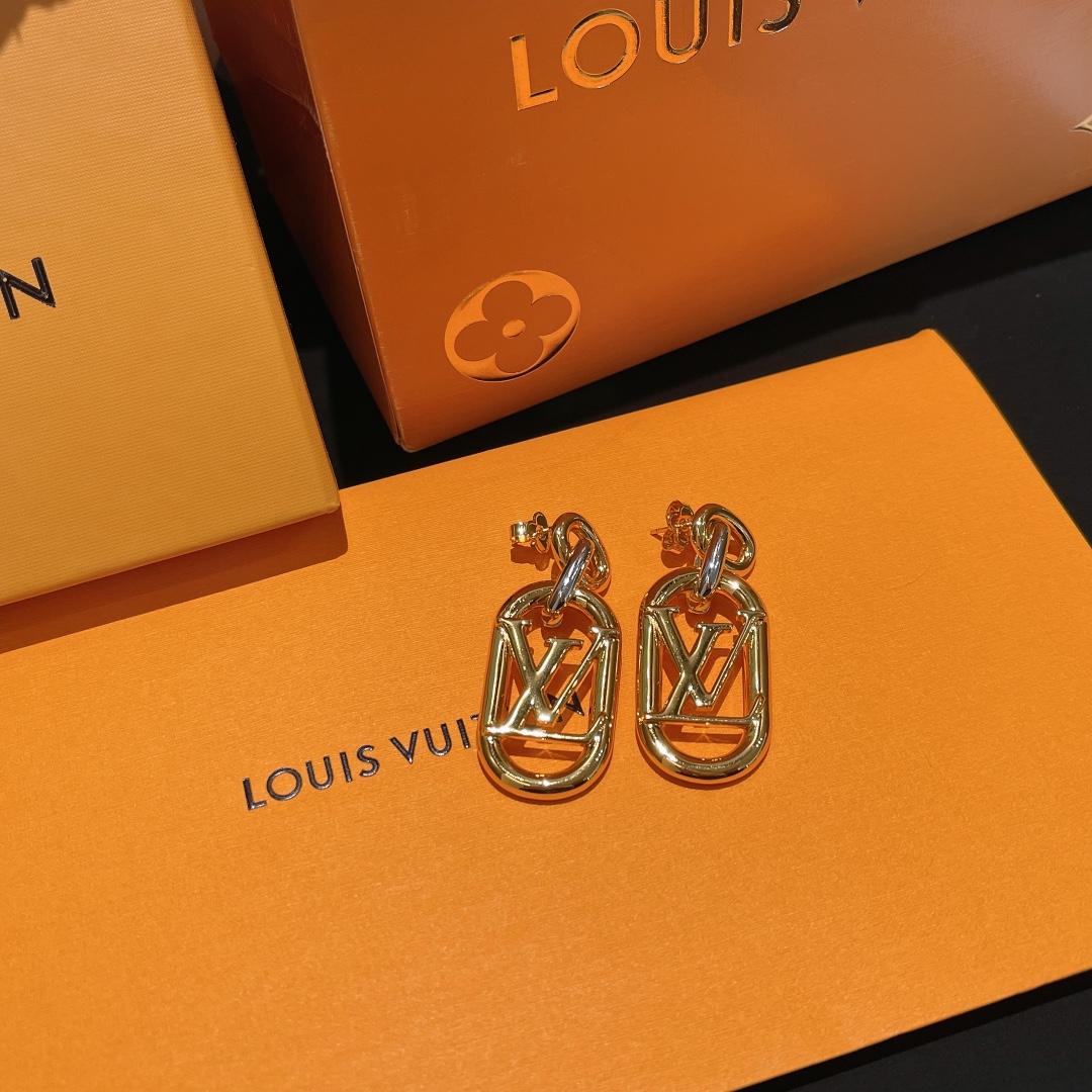 Louis Vuitton My LV Chain Earrings S00 - DesignerGu